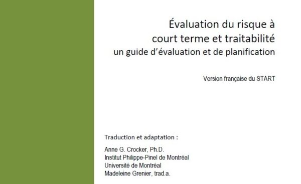 Formation START - Un guide pour l’évaluation et la gestion des comportements problématiques (16 et 17 janvier 2025)