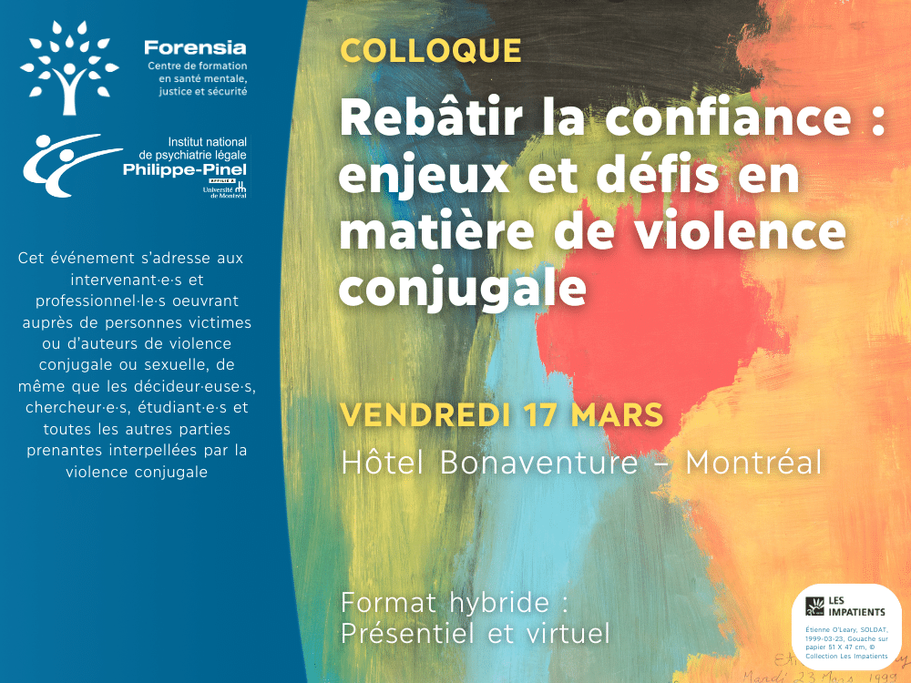 Rebâtir la confiance enjeux et défis en matière de violence conjugale